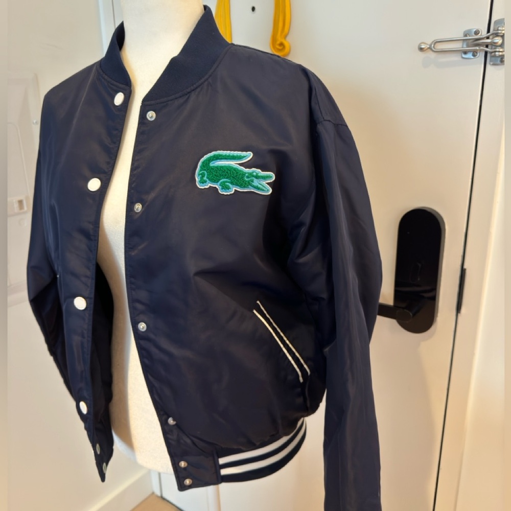 NWOT Lacoste varsity jacket size 38